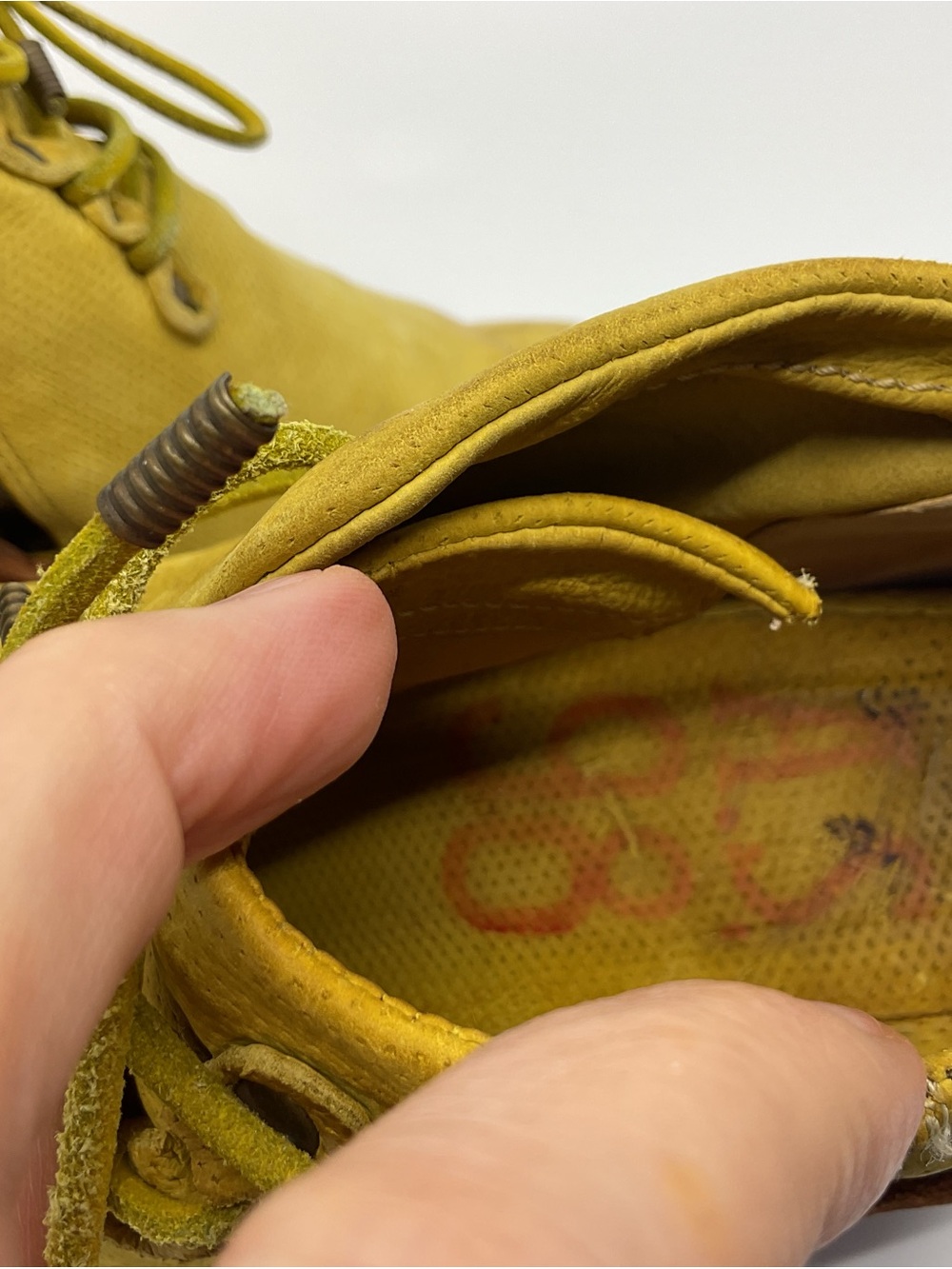 A.S.98 Olive Green Open-Toe Lace-Up Wedge Sandals - Picture 6 of 12